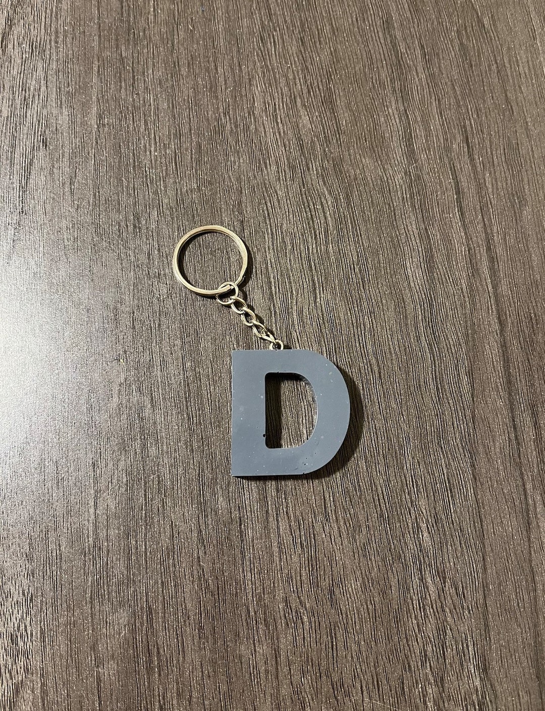 Letter Keychain - Etsy