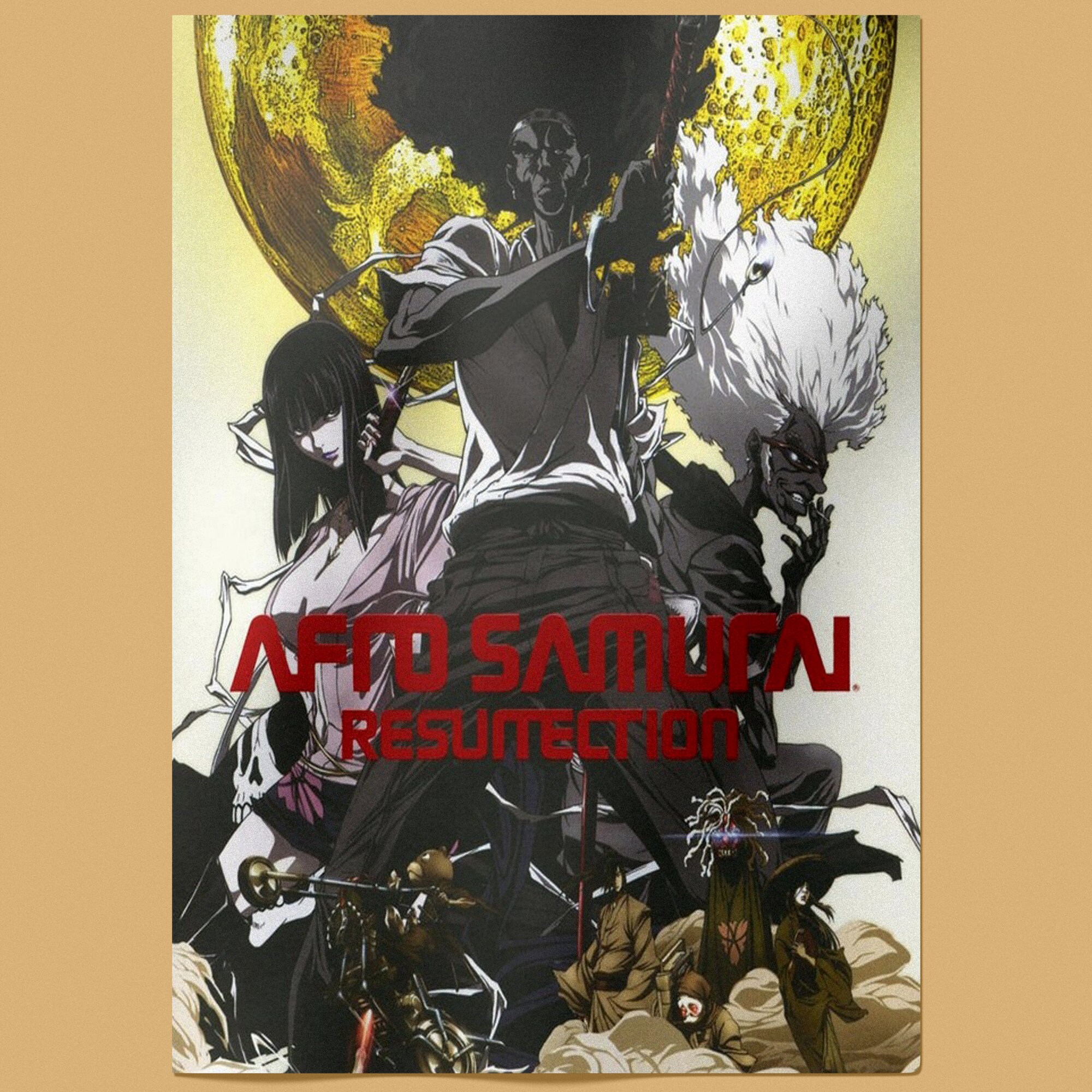 Afro Samurai: Resurrection (Movie Poster)