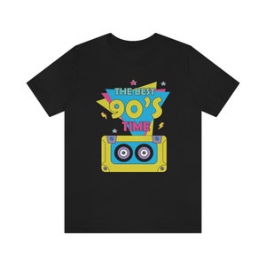 Die besten 90er Jahre T-Shirt, Hip-Hop T-Shirt, Unisex Jersey Kurzarm T-Shirt, trendiges T-Shirt, Geschenk für ihn, Geschenk für sie, Jersey Kurzarm T-Shirt