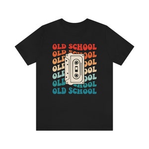 Old School Tape T-Shirt, Hip-Hop Tee, Unisex Jersey Short Sleeve Tee, Trendy T-Shirt, Gift for Him, Gift for Her