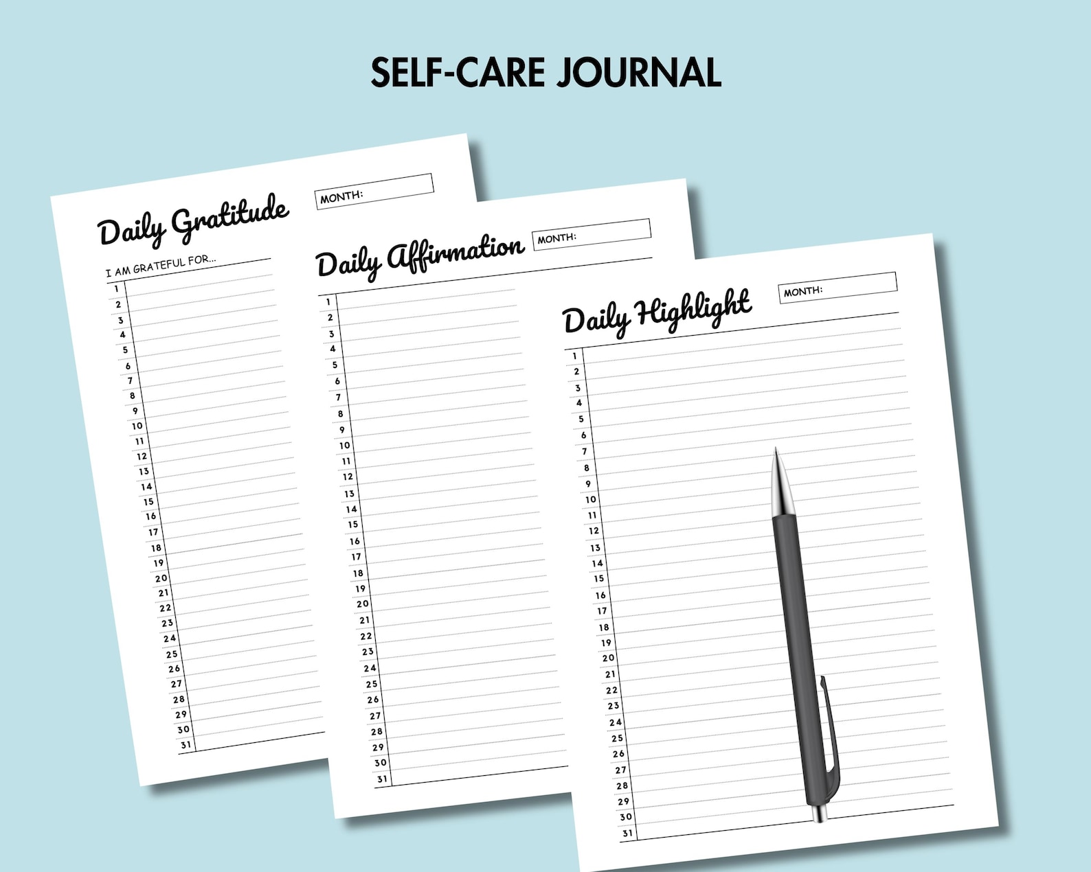 Life Planner Bundle Printable Productivity Planner PDF Daily Weekly ...