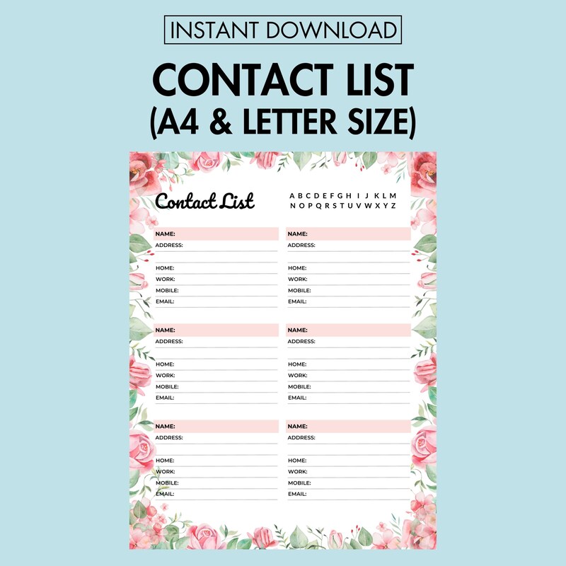 Floral Contact Paper - Etsy