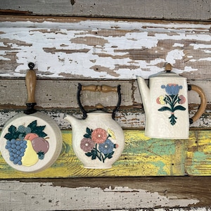 Vintage Homco Kitchen Wall Set