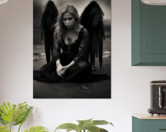 Fallen Angel Poster Goth Poster