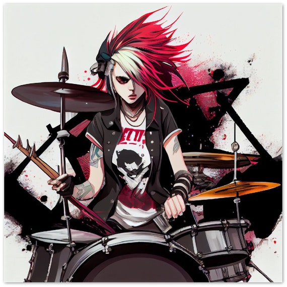 Playing Drums | page 3 of 3 - Zerochan Anime Image Board