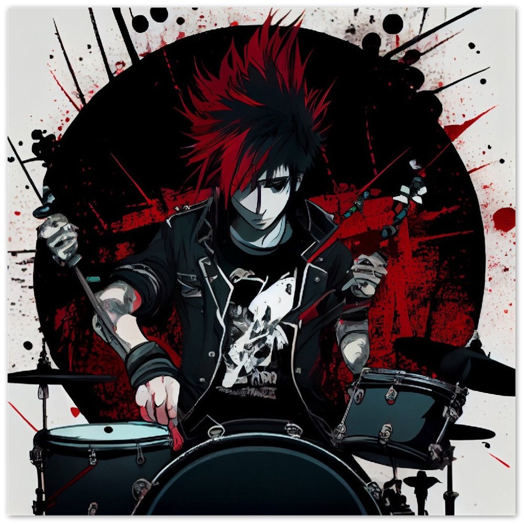 Drums Drummer Chibi Drawing, Drums, chibi, drum, anime png | PNGWing