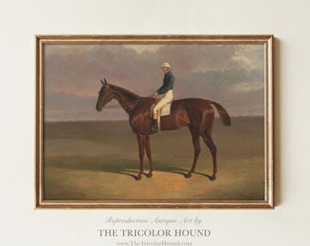 Vintage Horse Print | 19th Century Equestrian Art
