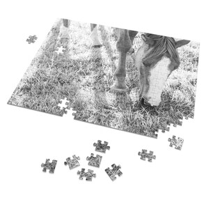 Horse Jigsaw Puzzle (30, 110, 252, 500,1000-Piece) | Horse Lover Gift | Animal Puzzle