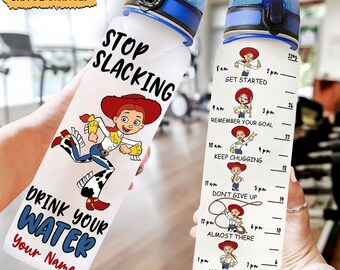 Jessie-waterfles, Jessie Toy Story-fles, Disney-waterfles, 32oz-waterfles, aangepaste waterfles, Toy Story-fles