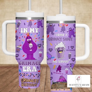 Mcdonalds grimace tumbler - Etsy 日本