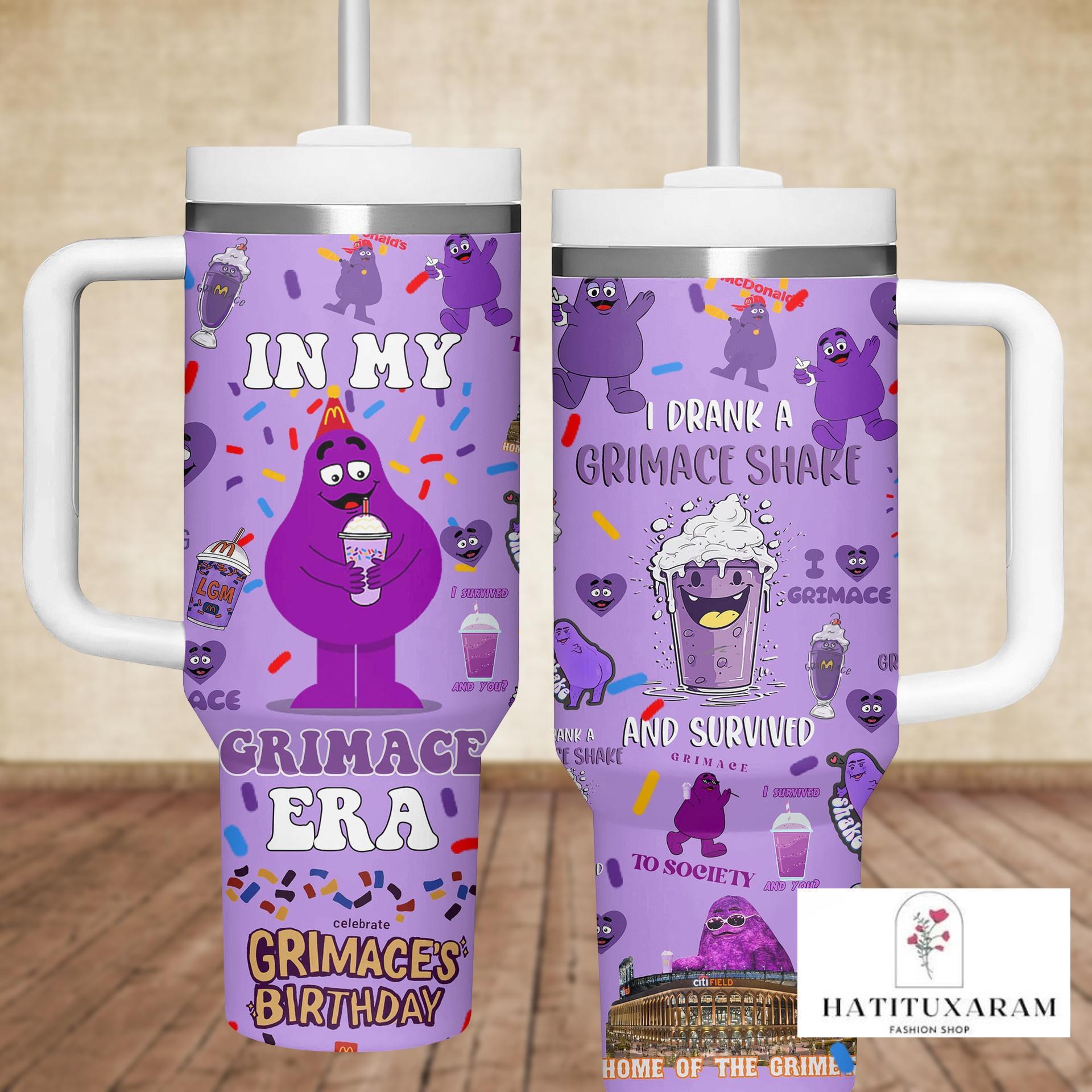 Mcdonalds grimace tumbler - Etsy 日本