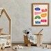 8 Pc Bilingual Japanese English Language Class, Nursery Poster, Emotion ...