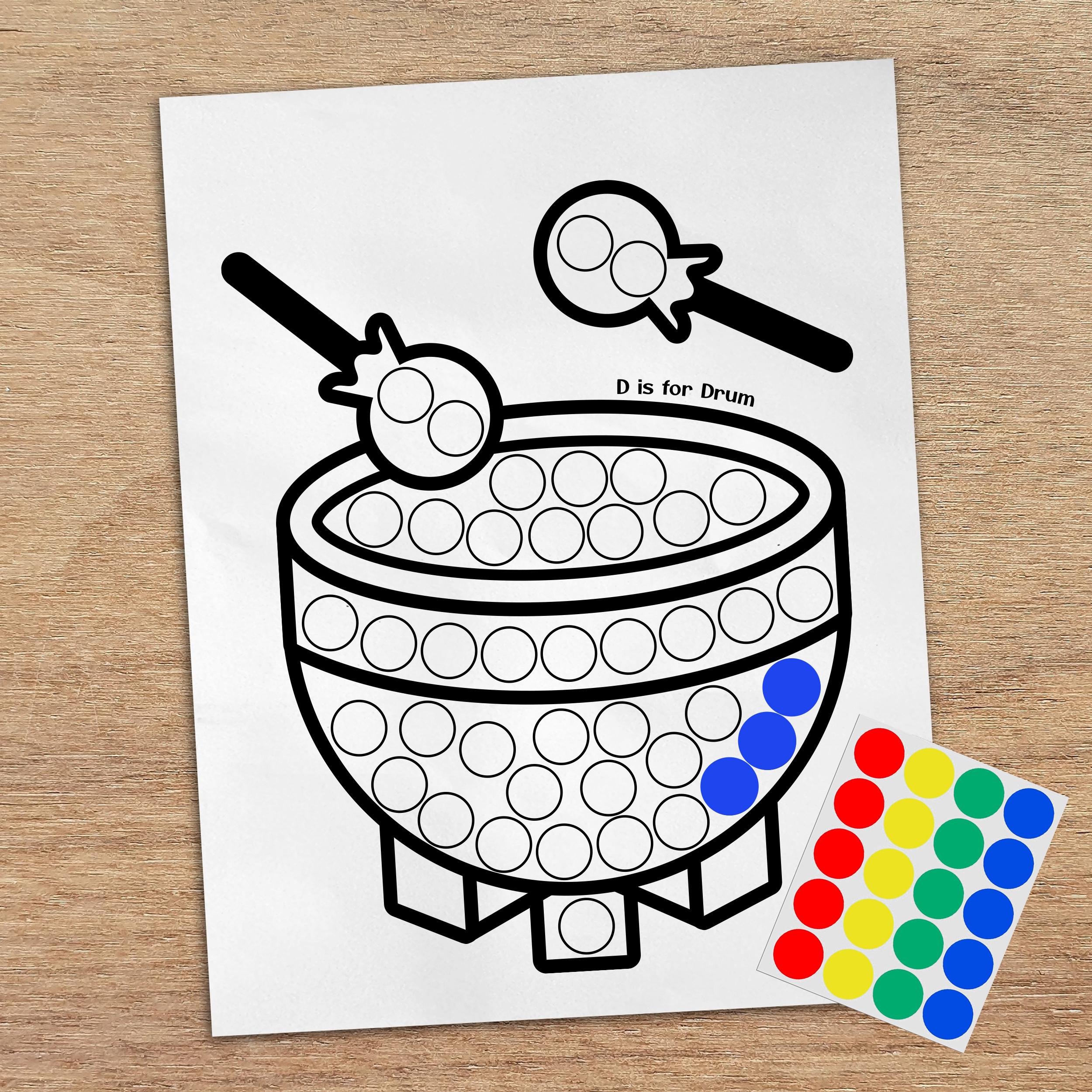 Chinese Lunar New Year Dot Sticker Activity, Toddler Art (digital ...