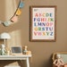 8 Pc Bilingual Japanese English Language Class, Nursery Poster, Emotion ...