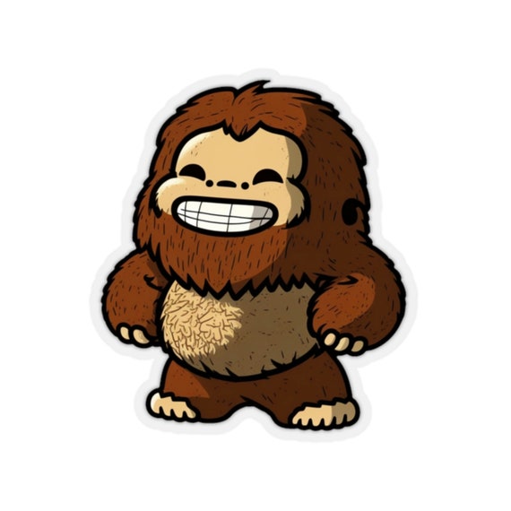 20 Bigfoot Stickers - Sasquatch Footprint Decals, I Saw Big Foot Woods, Fun Car Laptop Water Bottle Decor