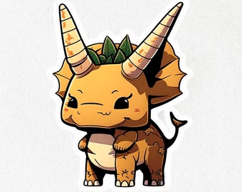 Mythical Beast, Mythical Sticker, Creature, Mythical Vinyl, Cute Decal, Water Bottle Stickers, Laptop Decal | Vinyl 2" x 2" & 4" x 4"