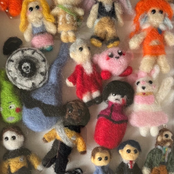 Needle Felt Commission — Figures