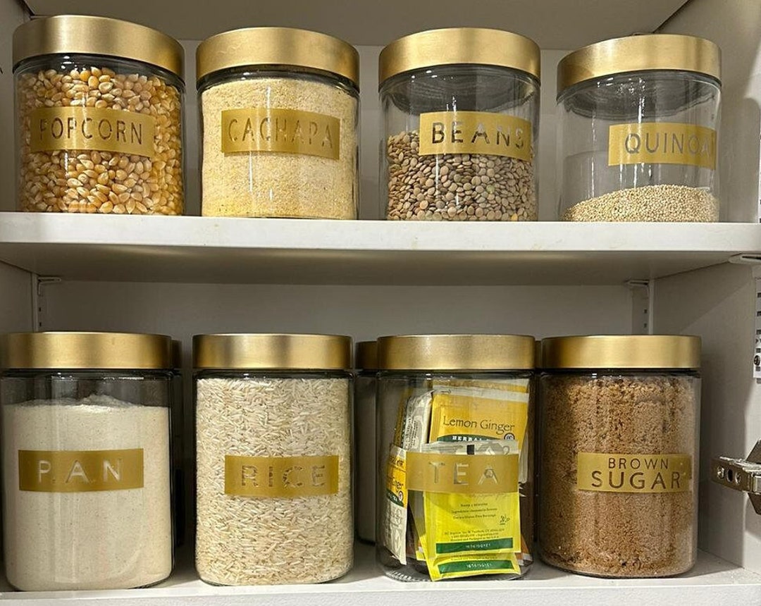 Custom Kitchen Cannisters - Etsy