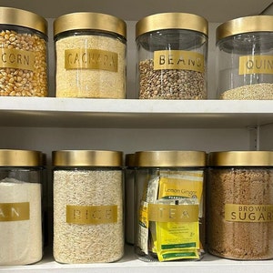 Custom kitchen cannisters