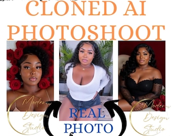 Custom AI Photoshoot | High-Quality Digital Portraits (10 Photos)