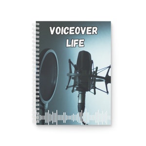 Voiceover Life Spiral Notebook - Voice Actor - Actor Gift