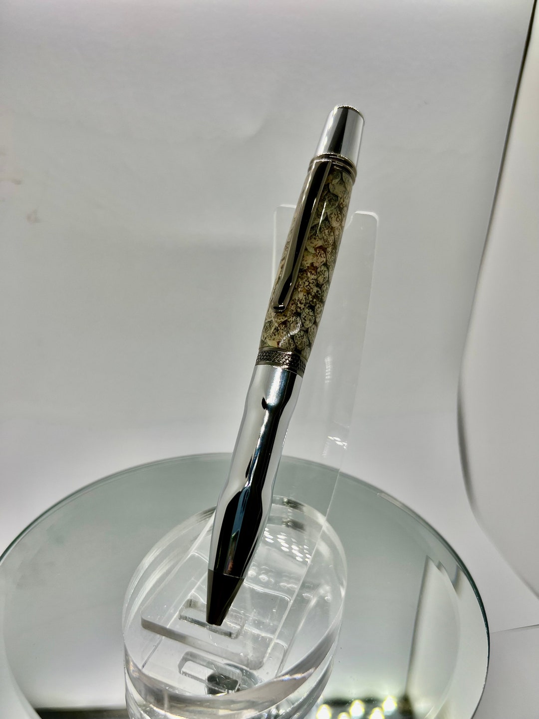 Genuine Arizona Western Diamondback Snakeskin Pen | Rattlesnake Skin ...