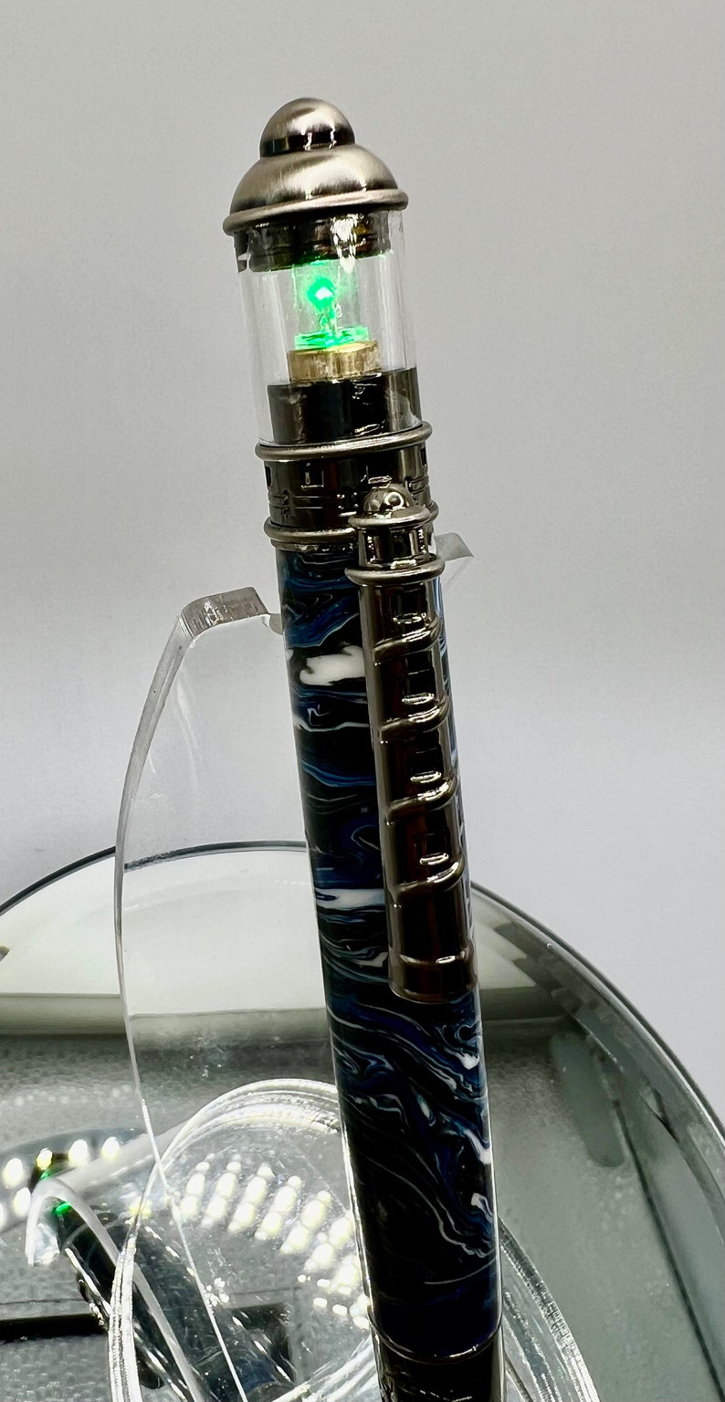 Lighthouse Pen With a Working Light Etsy