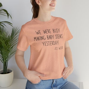 Baby Steaks Misheard Lyrics Unisex Jersey Short Sleeve Tee