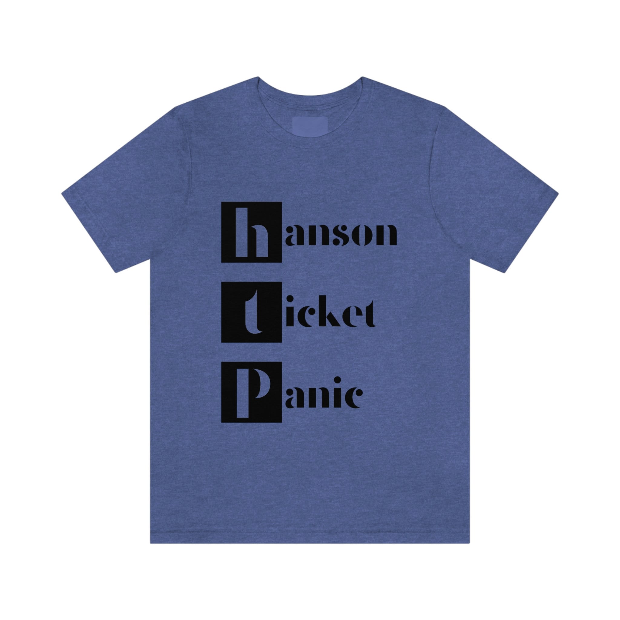 HTP Hanson Ticket Panic Tshirt Shirt for Men Women Hanson Fans Fansons ...