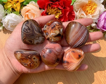 polished sardonyx palm stone sardonyx crystal sardonyx worry stone sardonyx pocket stone sardonyx agate healing chakra energy crystal gifts