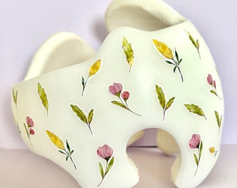 Wildflower Cranial Helmet Decal Stickers: Baby Girl Helmet Decor