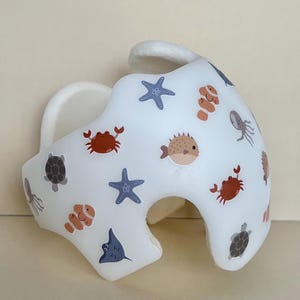 Sea Life Cranial Helmet Decals: Ocean Docband Stickers