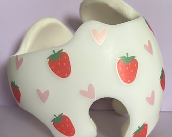 Calcomanías para casco de bebé fresa: pegatinas de Doc Band Girl