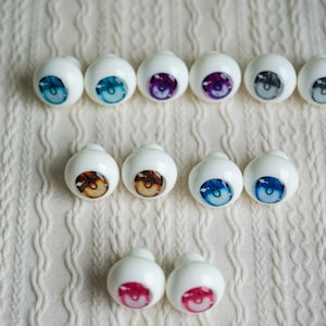 Bjd Anime Resin Doll Eyes 8mm/10mm/12mm/14mm/16mm/18mm/20mm/22m/24mm for Dd Sd Obitsu Azone Nendoroid EyeBall image 7
