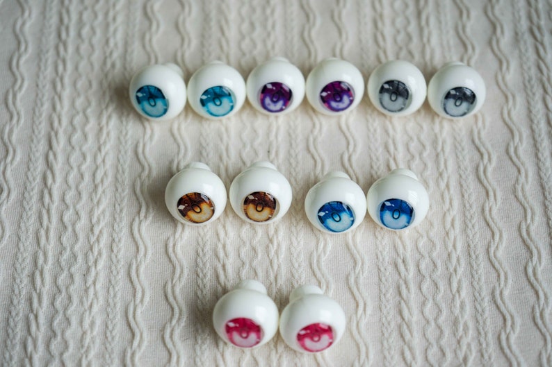 Bjd Anime Resin Doll Eyes 8mm/10mm/12mm/14mm/16mm/18mm/20mm/22m/24mm for Dd Sd Obitsu Azone Nendoroid EyeBall image 7