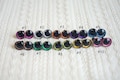 9-40mm Sparkling 3D Safety Eyes  - Ideal for  Doll Making Crocheting and Amigurumi (2 pcs/1 pair) product logo