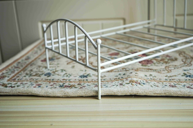 Doll Miniatures European style Metal Bed Furniture for 1:6 Scale Dolls like SD YOSD 1/6 1/3 1/4 12Doll 18Doll image 5