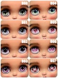Blythe 14mm Glass Eye Chips B60-B92 (33 Colors) - Realistic Fantasy Eyes, Anime-style Eye Colors New Color product logo