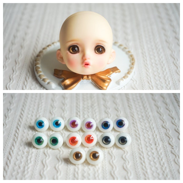 Bjd  Resin Doll Eyes 8mm/10mm/12mm/14mm/16mm/18mm/20mm for Dd Sd Obitsu Azone Nendoroid EyeBall