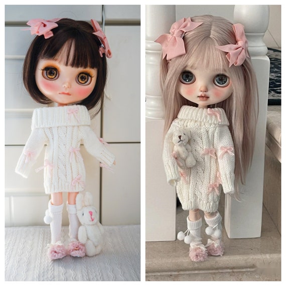 2-Piece BJD Doll Clothes Lucky Bag - Random Outfits For 1/4 Scale Ball-Jointed Dolls & Blythe