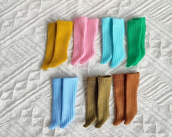 Blythe Pullip Doll chaussettes souples 13 couleurs