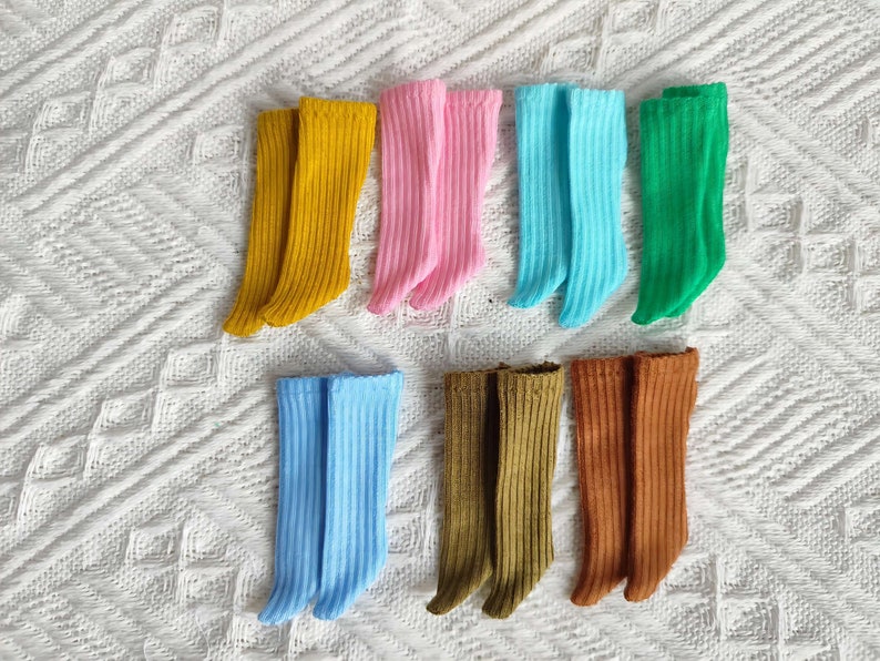 Blythe Pullip Doll slouchy socks 13colors image 1