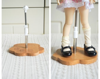 BJD SD  Yosd  Doll Stands for 1/3 1/4 1/6 BJD Metal Base and Wood Base