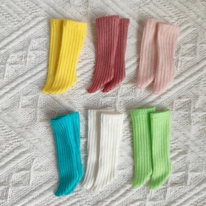 Blythe Pullip Doll chaussettes souples 13 couleurs image 2