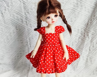 YOSD doll clothes 1/6 BJD SD doll Jumper dress 5colors