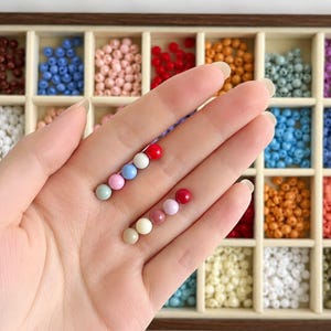 20 stuks 5 mm mini ronde schachtknopen voor poppenkleertjes naaien ambacht DIY