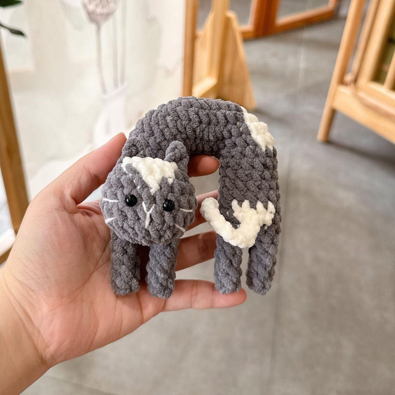 Rubber Cat Amigurumi Crochet Doll Pattern Pamidolls 08