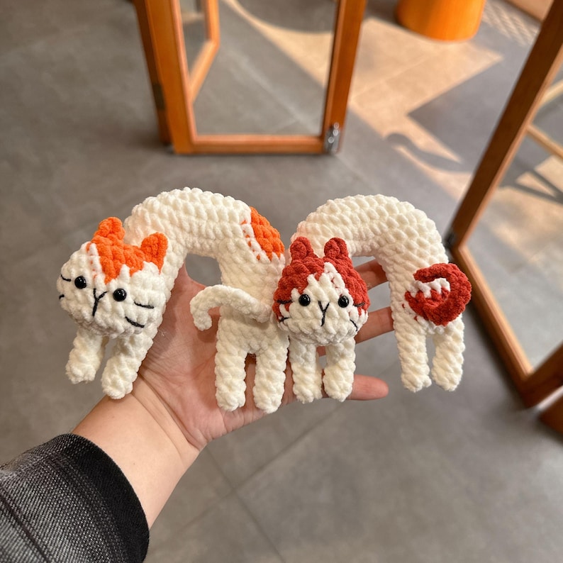Rubber Cat Amigurumi Crochet Doll Pattern Pamidolls 04