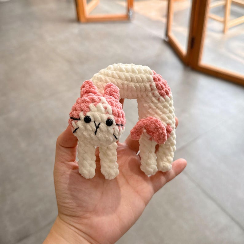 Rubber Cat Amigurumi Crochet Doll Pattern Pamidolls 07