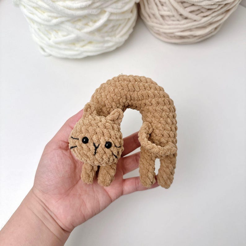 Rubber Cat Amigurumi Crochet Doll Pattern Pamidolls 03